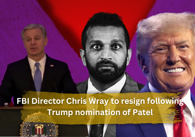 FBI Director Chris Wray Resigns - Major Leadership Shift"