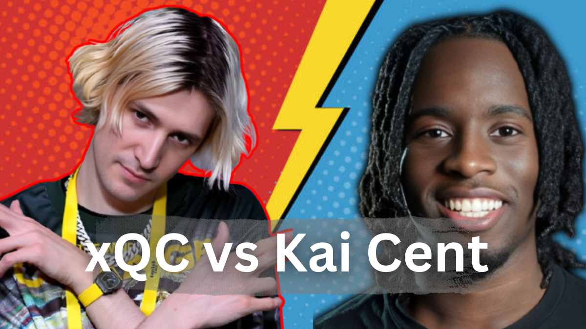 xQc vs Kai Cenat Twitch feud comparison